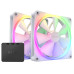 Кулер для корпуса NZXT F140RGB Twin (White) (RF-R14DF-W1) – NZXT