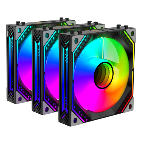 Кулер до корпусу 2E Magic Mirror ACF120MB-ARGB, 3x120мм (2E-ACF120MB-ARGB) – 2E