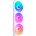 Кулер до корпусу NZXT F360 RGB Core Fan (Single Frame) - White (RF-U36HF-W1) – NZXT