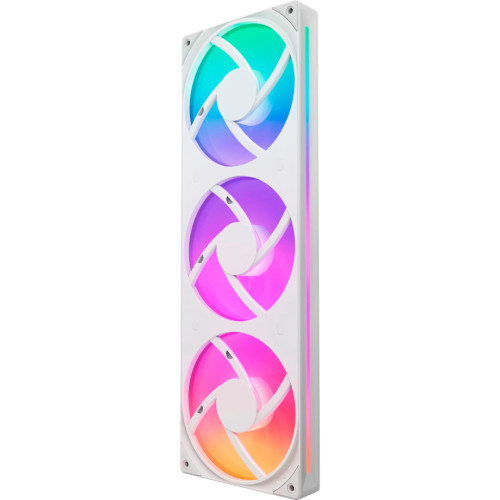 Кулер до корпусу NZXT F360 RGB Core Fan (Single Frame) - White (RF-U36HF-W1) – NZXT (вид 1)
