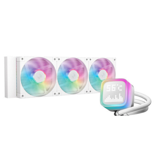 Система рідинного охолодження Deepcool LP360 ARGB White (R-LP360-WHMSMC-G-1) – Deepcool