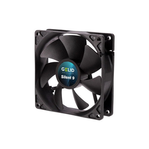 Кулер для корпуса Gelid Solutions Silent 9 Black 90 mm (FN-PX09-16) – GELID Solutions (вид 1)