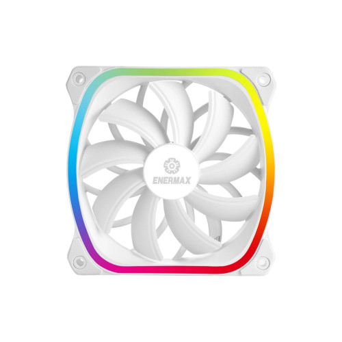 Кулер до корпусу Enermax SquA RGB White (UCSQARGB12P-W-SG) – ENERMAX