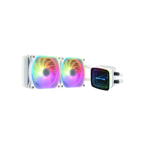 Система рідинного охолодження Enermax Aquafusion ADV 240 White ARGB (ELC-AQFA240-SQA-W) – ENERMAX