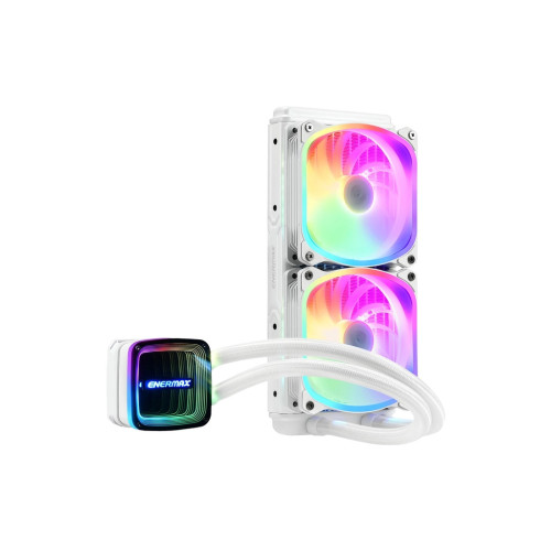Система рідинного охолодження Enermax Aquafusion ADV 240 White ARGB (ELC-AQFA240-SQA-W) – ENERMAX (вид 2)