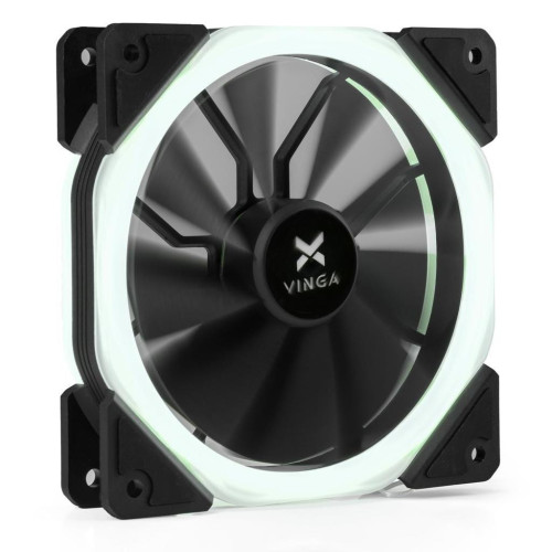 Кулер до корпусу Vinga LED fan-02 white – Vinga