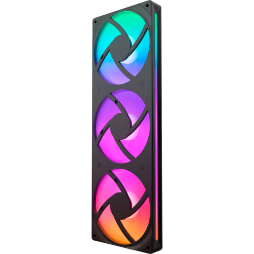 Кулер для корпуса NZXT F360 RGB Core Fan (Single Frame) - Black (RF-U36HF-B1) – NZXT (вид 1)
