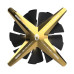 Кулер для корпуса Alseye X12 (Golden WK Push) (AS.04.03.0024) – Alseye