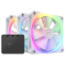 Кулер для корпуса NZXT F120RGB Triple (White) (RF-R12TF-W1) – NZXT