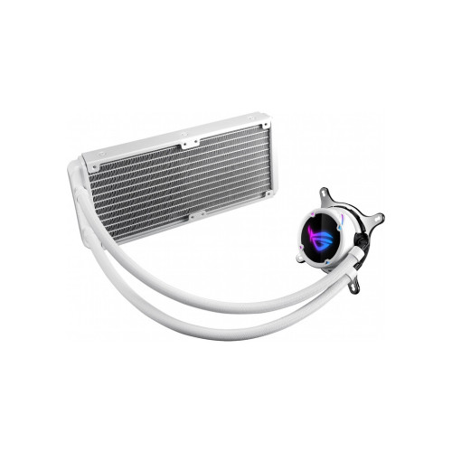 Система рідинного охолодження ASUS ROG-STRIX-LC-240 RGB White (ROG-STRIX-LC-240-RGB-WE w/o FAN) – ASUS