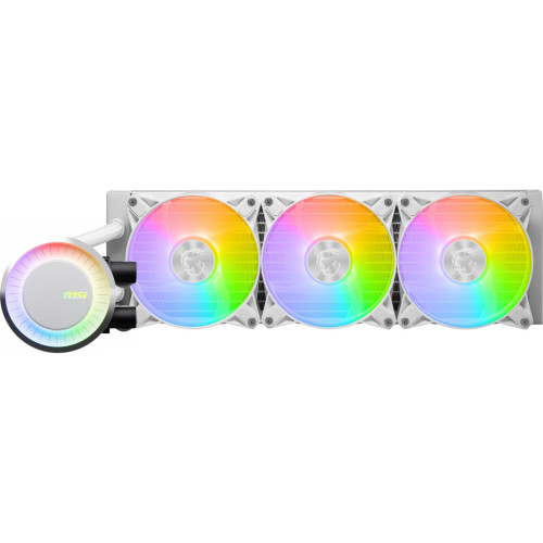 Система рідинного охолодження MSI MAG CoreLiquid E360 White – MSI (вид 2)
