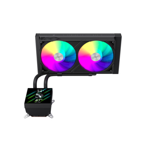 Система жидкостного охлаждения Gamemax GLACIER 240 LCD BK – GAMEMAX (вид 1)