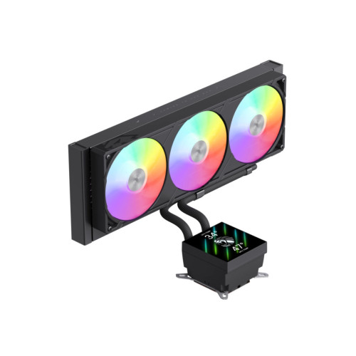 Система жидкостного охлаждения Gamemax GLACIER 360 LCD BK – GAMEMAX