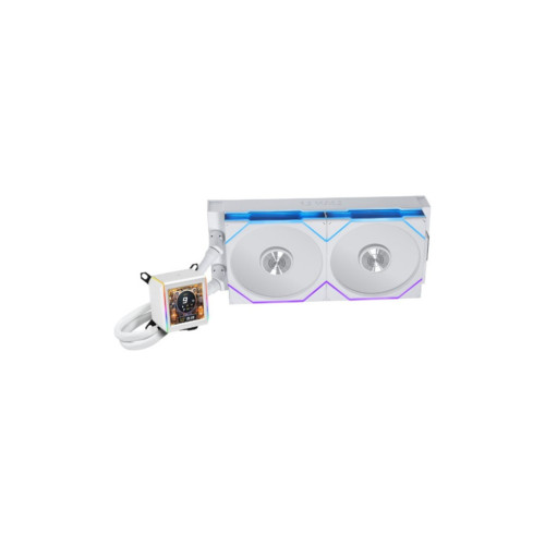 Система жидкостного охлаждения Lian Li Galahad GA II LCD TL 280, White (G89.GA2ALCD28TLW.00) – Lian Li