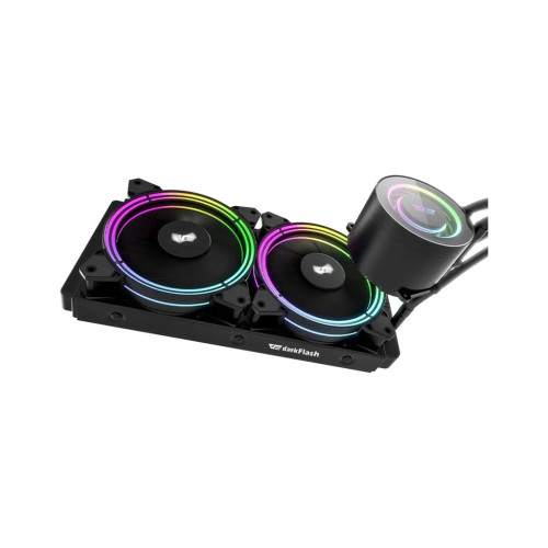 Система жидкостного охлаждения DARKFLASH TR240 – DARKFLASH (вид 2)