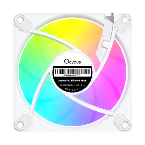Кулер до корпусу OCYPUS GAMMA F12 ELITE WH A (GAMMA-F12-WH3AM00E-GL) – OCYPUS (вид 2)