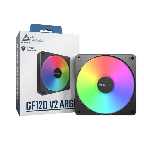 Кулер до корпусу MONTECH GF120 V2 ARGB PWM (B) – MONTECH (вид 2)
