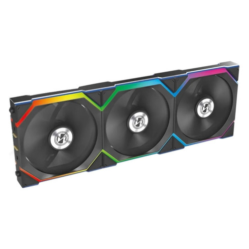Кулер до корпусу Lian Li Uni Fan SL WIRELESS 120-3 REVERSE BLAD (G99.12RSL1W3B.00) – Lian Li (вид 1)