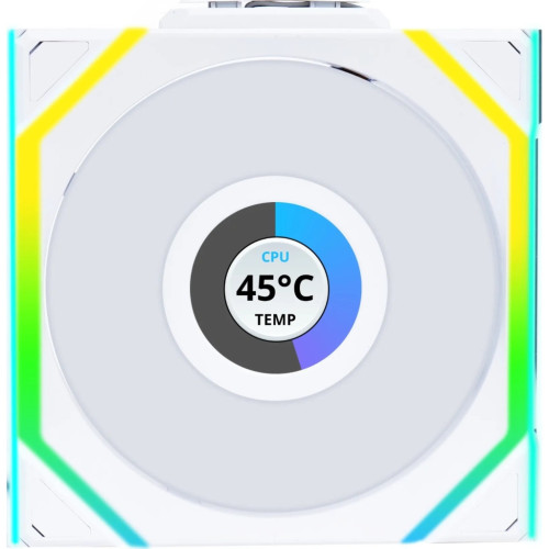 Кулер до корпусу Lian Li Uni Fan SL WIRELESS 120-3 REVERSE BLAD (G99.12RSL1W3W.00) – Lian Li (вид 1)