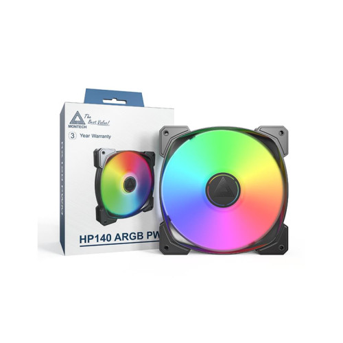 Кулер до корпусу MONTECH HP140 ARGB PWM (B) – MONTECH (вид 2)