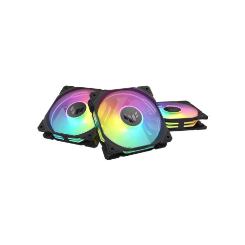 Кулер для корпуса ASUS TUF Gaming TR120 ARGB Reverse Triple Pack Black (90DA00D0-B09020) – ASUS