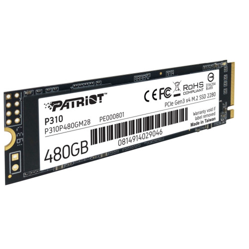 Накопитель SSD M.2 2280 480GB Patriot (P310P480GM28) – Patriot (вид 1)