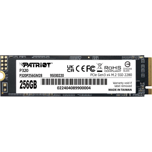 Накопичувач SSD M.2 2280 256GB Patriot (P320P256GM28) – Patriot
