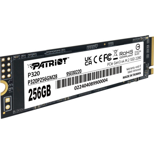 Накопичувач SSD M.2 2280 256GB Patriot (P320P256GM28) – Patriot (вид 1)