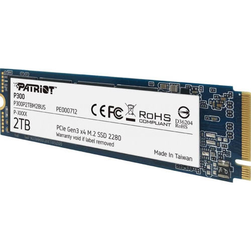 Накопичувач SSD M.2 2280 2TB Patriot (P300P2TBM28) – Patriot (вид 2)