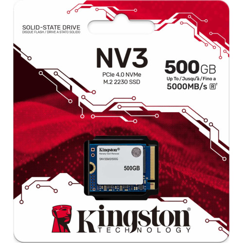 Накопичувач SSD M.2 2230 500GB NV3 Kingston (SNV3SM3/500G) – KINGSTON (вид 2)