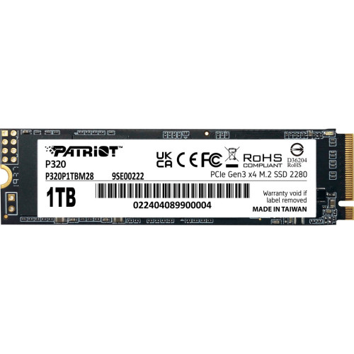 Накопичувач SSD M.2 2280 1TB Patriot (P320P1TBM28) – Patriot