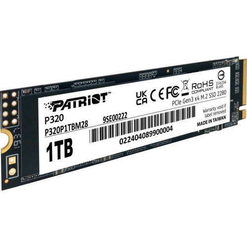 Накопичувач SSD M.2 2280 1TB Patriot (P320P1TBM28) – Patriot (вид 1)