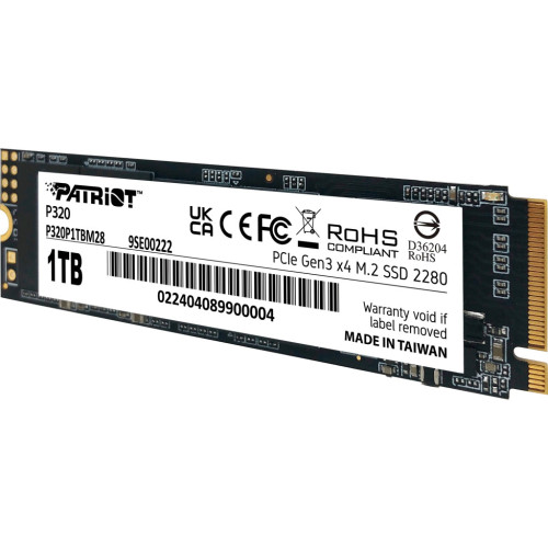 Накопичувач SSD M.2 2280 1TB Patriot (P320P1TBM28) – Patriot (вид 2)