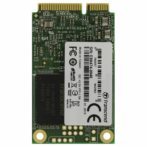 Накопитель SSD mSATA 64GB Transcend (TS64GMSA230S) – TRANSCEND