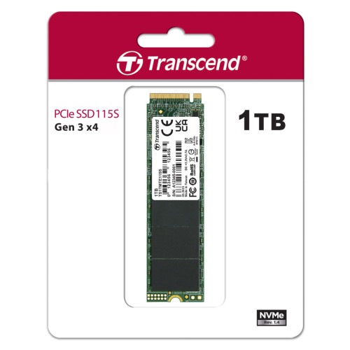 Накопитель SSD M.2 2280 1TB Transcend (TS1TMTE115S) – TRANSCEND (вид 1)