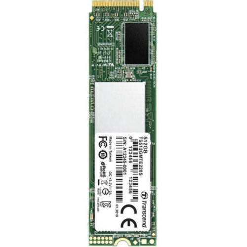 Накопичувач SSD M.2 2280 512GB Transcend (TS512GMTE220S) – TRANSCEND