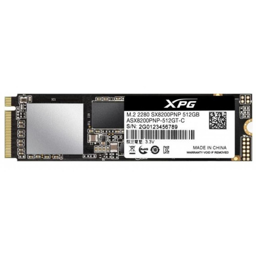 Накопитель SSD M.2 2280 512GB ADATA (ASX8200PNP-512GT-C) – ADATA