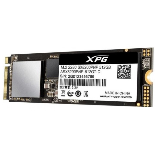 Накопитель SSD M.2 2280 512GB ADATA (ASX8200PNP-512GT-C) – ADATA (вид 1)
