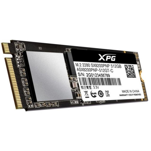 Накопитель SSD M.2 2280 512GB ADATA (ASX8200PNP-512GT-C) – ADATA (вид 2)