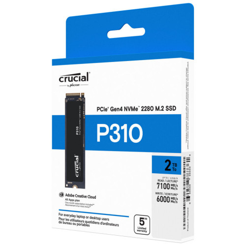 Накопитель SSD M.2 2280 1TB P310 Micron (CT1000P310SSD8) – MICRON (вид 1)