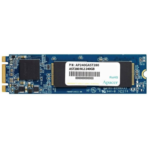 Накопитель SSD M.2 2280 240GB Apacer (AP240GAST280-1) – APACER
