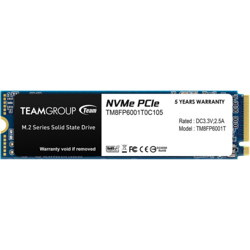Накопичувач SSD M.2 2280 1TB Team (TM8FP6001T0C101) – Team (вид 1)
