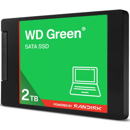 Накопитель SSD 2.5" 2TB GREEN WD (WDS200T5G0A-00CPT0) – WD (вид 1)
