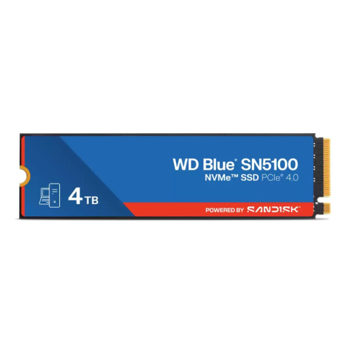 Накопичувач SSD M.2 2280 4TB BLUE SN5100 WD (WDS400T5B0E-00CPE0) – WD