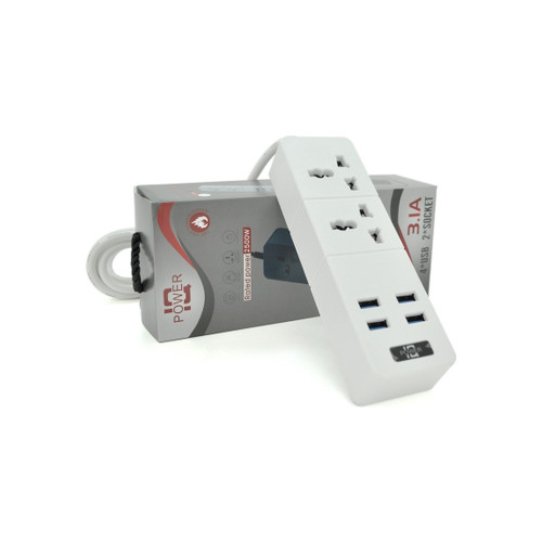Мережевий фільтр живлення Voltronic TВ-Т07, 2роз, 4*USB White (ТВ-Т07-White) – Voltronic (вид 1)