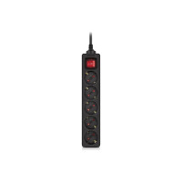 Сетевой фильтр питания REAL-EL RS-PROTECT M 10m, black (EL122300037)