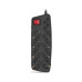 Мережевий фільтр живлення REAL-EL REAL-EL RS-10 Protect, 3m, black (EL122300039) – REAL-EL