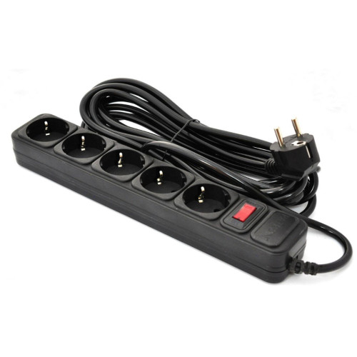 Сетевой фильтр питания Patron EXT-PN-SP-16510 10m Black (EXT-PN-SP-16510) – PATRON