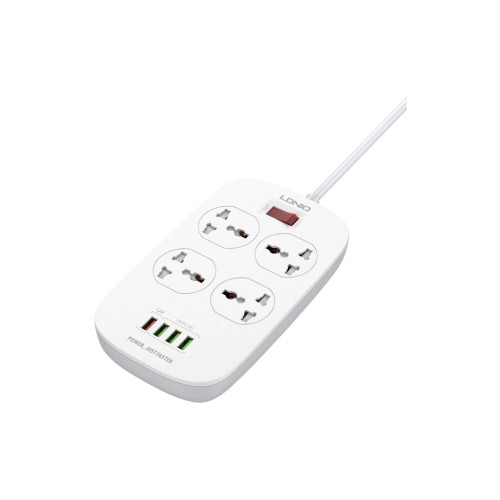 Сетевой фильтр питания LDNIO SC4407Q 4роз. 4USB 2м (SC4407Q) – LDNIO