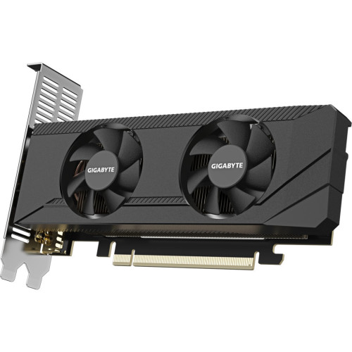 Видеокарта GIGABYTE GeForce RTX3050 6Gb OC LP (GV-N3050OC-6GL) – GIGABYTE (вид 1)